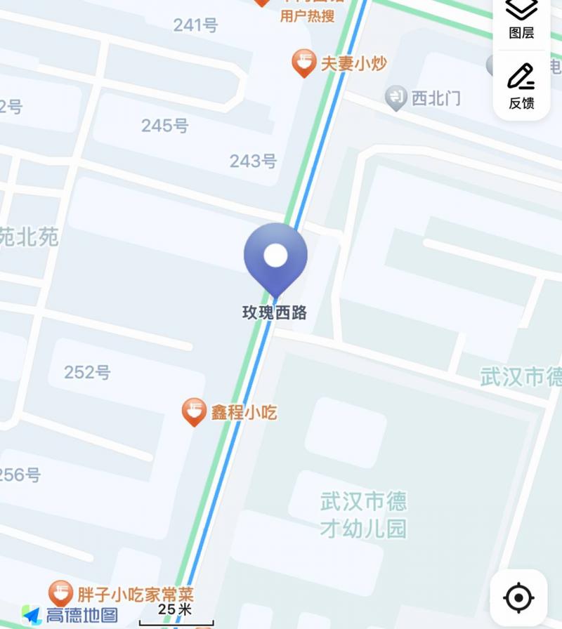 玫瑰西街：晚上走到网吧后面的小